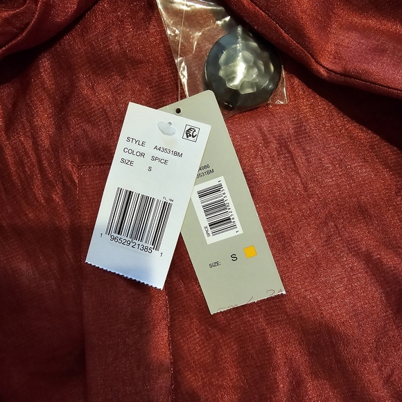 NWT Ali Miles sheen jacket - Picture 5 of 15